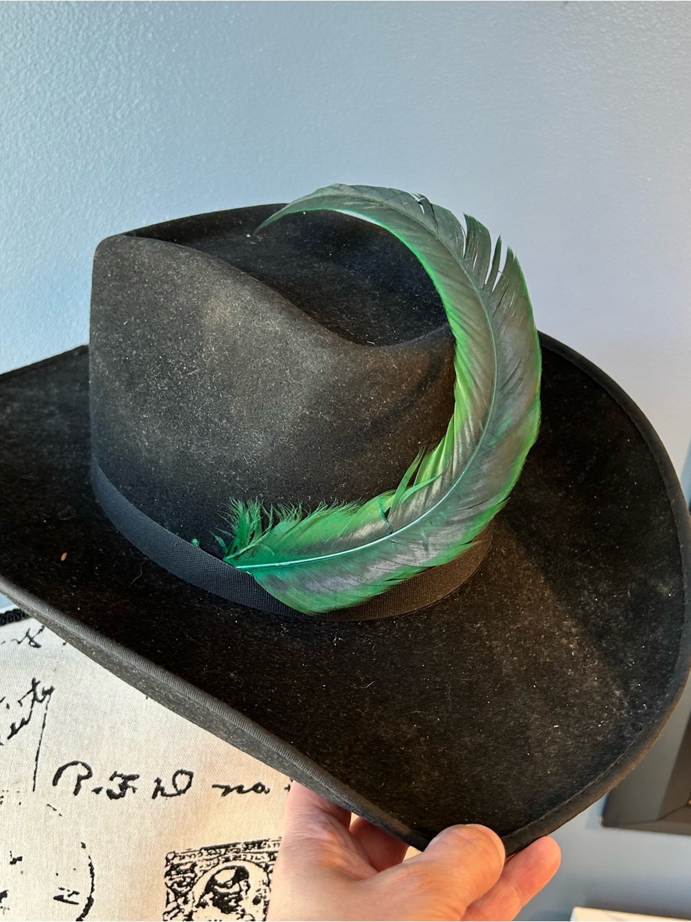 Cody James feather wool cowboy hat